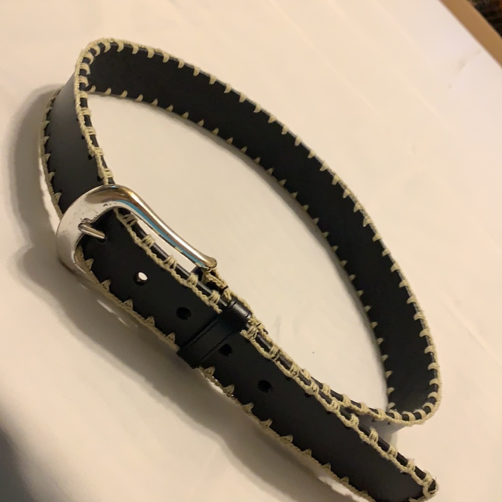 Edged Black Belt